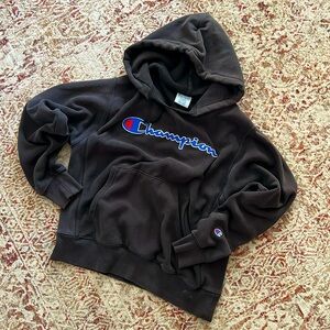 Vintage Champion Hoodie - Large